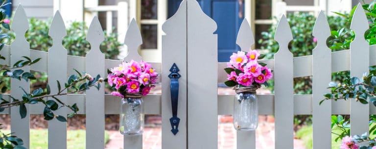 Light Pink camelllia's in mason jar