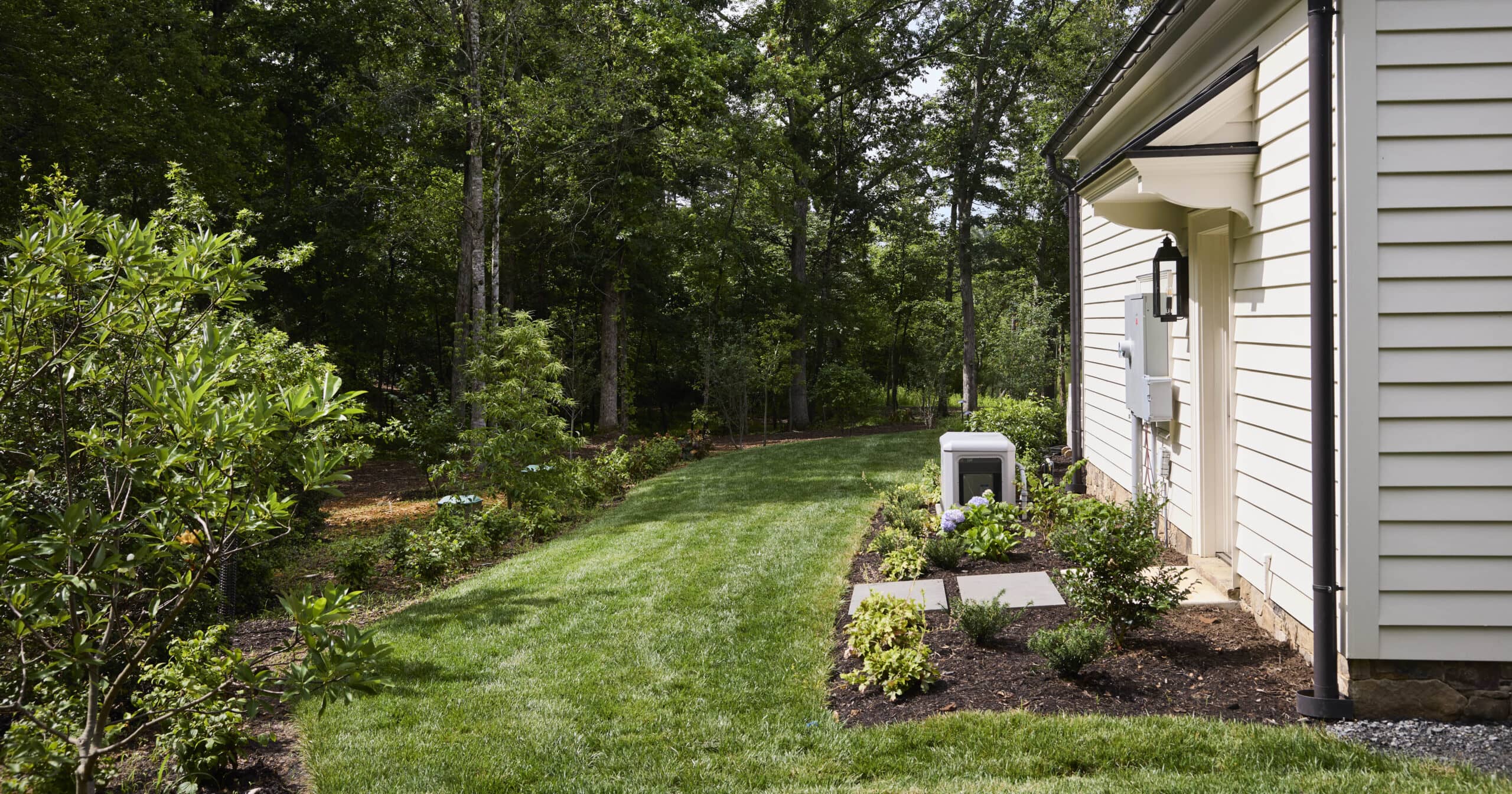 Southern Living Plants along East Side of Southern Living Idea House