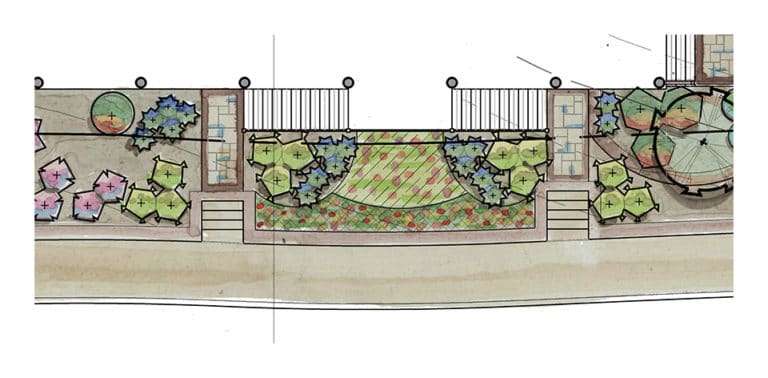 Idea House Entrance Garden